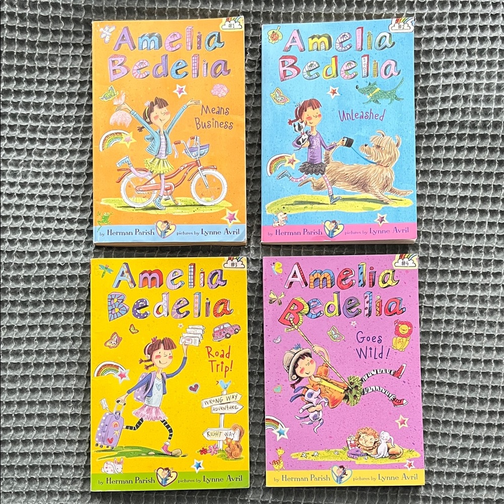 Amelia Bedelia books 1-4